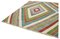 Alfombra Kilim grande de tejido plano de lana multicolor, Imagen 3