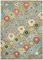 Grand tapis Kilim décoratif tissé à la main multicolore 1
