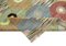 Grand tapis Kilim décoratif tissé à la main multicolore 4