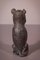 Scultura di leopardo in bronzo, Africa, XX secolo, anni '20, Immagine 4