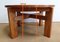Tavolo in legno con allunga integrata attribuito a Maison Regain, anni '80, Immagine 34