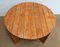 Tavolo in legno con allunga integrata attribuito a Maison Regain, anni '80, Immagine 32