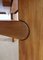 Mesa de madera con extensión integrada atribuida a Maison Regain, años 80, Imagen 29