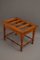 Victorian Satinwood Luggage Rack or Hall Bench, 1880s, Image 1