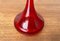 Vintage German Red Glass Solifleur Vase by Cari Zalloni for WMF, Image 4