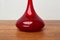 Vase Solifleur Vintage en Verre Rouge par Cari Zalloni pour WMF, Allemagne 7