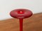 Vase Solifleur Vintage en Verre Rouge par Cari Zalloni pour WMF, Allemagne 3