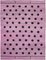 Handgefertigter Kelim-Teppich aus anatolischer Wolle in Rosa 1