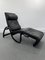 Sinus Lying Leather Black Chair from Westnofa, 1970s 4