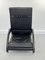 Sinus Lying Leather Black Chair from Westnofa, 1970s, Image 5