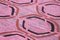 Alfombra Kilim de lana geométrica tejida a mano en rosa, Imagen 5