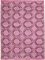 Pink Hand Knotted Geometric Wool Flatwave Kilim Rug, Image 1