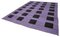 Tapis Kilim en Laine Fait Main Violette 3