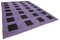 Turkish Purple Handmade Wool Flatwave Kilim Rug, Image 2