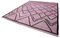 Tapis Kilim oriental en laine nouée à la main violet 3