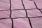 Purple Hand Knotted Oriental Wool Flatwave Kilim Rug 5