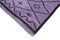 Grand tapis Kilim décoratif tissé à la main violet 6