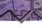 Tappeto decorativo Flatwave grande Kilim viola intrecciato a mano, Immagine 5