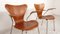 Vintage Teak Butterfly Chairs 3207 from Arne Jacobsen for Fritz Hansen by Arne Jacobsen, 1950s, Set of 2 9