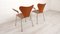 Chaises Butterfly 3207 Vintage en Teck de Arne Jacobsen pour Fritz Hansen par Arne Jacobsen, 1950s, Set de 2 10