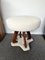 Mid-Century Modern Italian Stools in Wood and Marble by Lissone, 1950s, Set of 2, Image 12