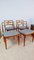 Chaises en Teck Modèle 94 par Johannes Andersen pour Christian Linneberg, Danemark, 1960s, Set de 4 14