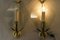 Wall Lamps with Original Glass Shades, Vienna, 1950s, Image 7