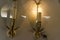 Wall Lamps with Original Glass Shades, Vienna, 1950s, Image 10