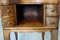 Wooden Bedside Table with Brass Handles, Italy, 1900s 5