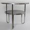 Bauhaus Loop Tisch aus Stahlrohr von Mauser Werke Waldeck, 1950er 1