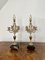 Victorian Brass and Marble Candelabras, 1860s, Set of 2 6