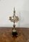Victorian Brass and Marble Candelabras, 1860s, Set of 2 3