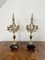 Victorian Brass and Marble Candelabras, 1860s, Set of 2 5