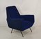 Fauteuil Bleu, Italie, 1960s 1