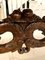 Victorian Carved Figured Walnut Centre or Dining Table, Italy, 1860s, Image 15