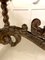 Consolle vittoriana in legno di noce intagliato, Italia, metà XIX secolo, Immagine 14