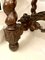 Victorian Carved Figured Walnut Console Table, Italy, 1860s 24