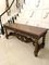 Victorian Carved Figured Walnut Console Table, Italy, 1860s 2