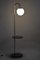 Lámpara de pie Bauhaus de haya y cromo, antigua Checoslovaquia, años 30, Imagen 9