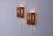 Pine Wall Lamps from Sjöviks, Sweden, 1970s, Set of 2 7