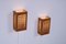 Pine Wall Lamps from Sjöviks, Sweden, 1970s, Set of 2 17