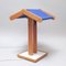 Wood Table Lamp, 1970s-1980s, Image 1