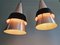 Scandinavian Corona Suspensions by Jo Hammerborg for Fog & Mørup, 1960s, Set of 3 5