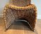 Curved Rattan Chairs, 1970s, Set of 4 11