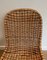 Curved Rattan Chairs, 1970s, Set of 4 10