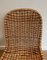 Curved Rattan Chairs, 1970s, Set of 4, Image 10
