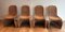 Curved Rattan Chairs, 1970s, Set of 4, Image 1