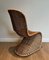 Curved Rattan Chairs, 1970s, Set of 4 5