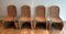 Curved Rattan Chairs, 1970s, Set of 4, Image 2