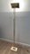 Lámpara de pie de parquet de latón con base de travertino, años 70, Imagen 6